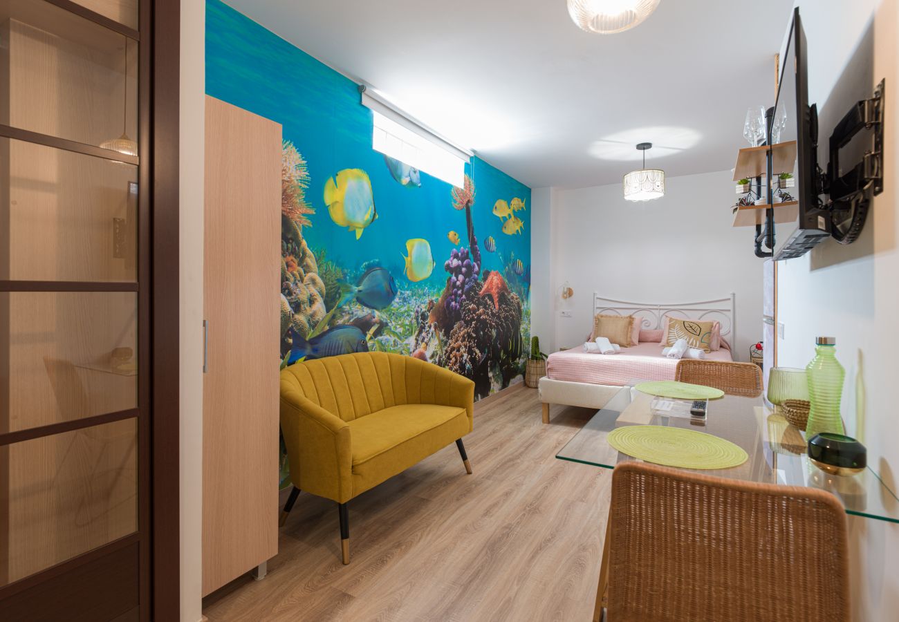 Estudio en Las Palmas de Gran Canaria - Aquarium Las Canteras by CanariasGetAway